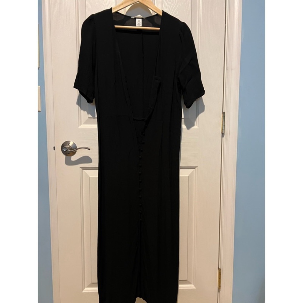 Button Down Maxi Dress